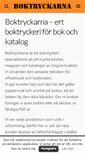 Mobile Screenshot of boktryckarna.se